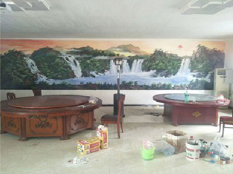 舟山墙绘-写实风景