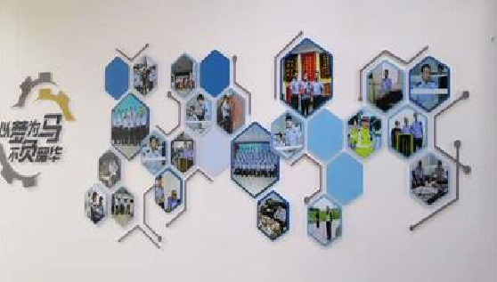 舟山文化墙最常见的做法。