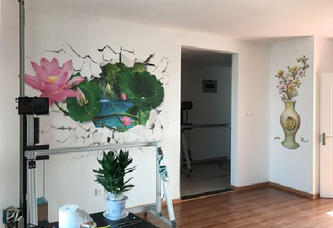 舟山墙体彩绘相比墙纸的优势。