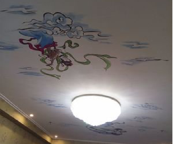 舟山如何快速绘制天花板上的手绘墙？